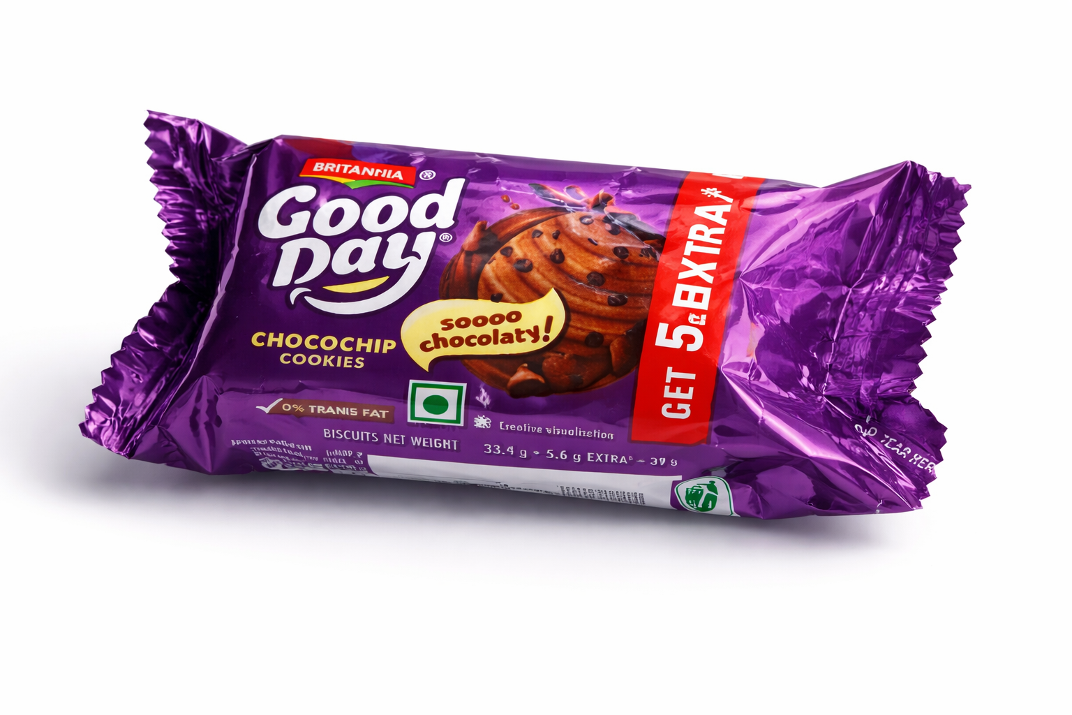 Britannia Good Day Choco Chip Cookies (Rs. 10)