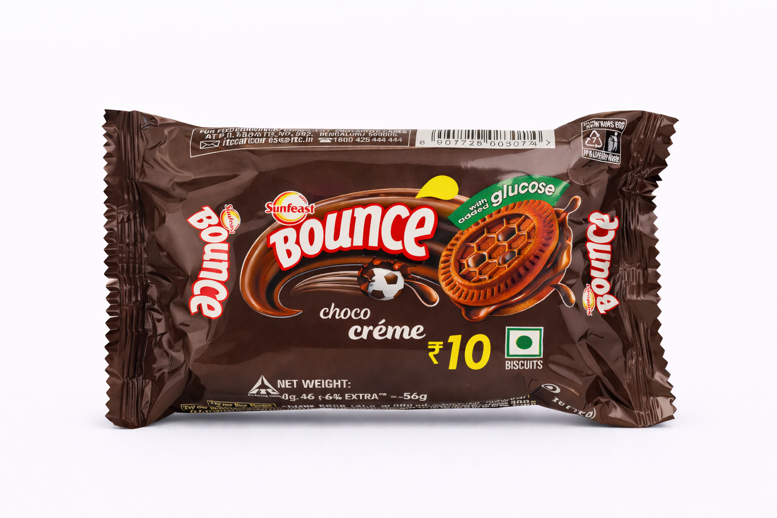 Sunfeast Bounce Choco Crème Biscuit (Rs. 10)