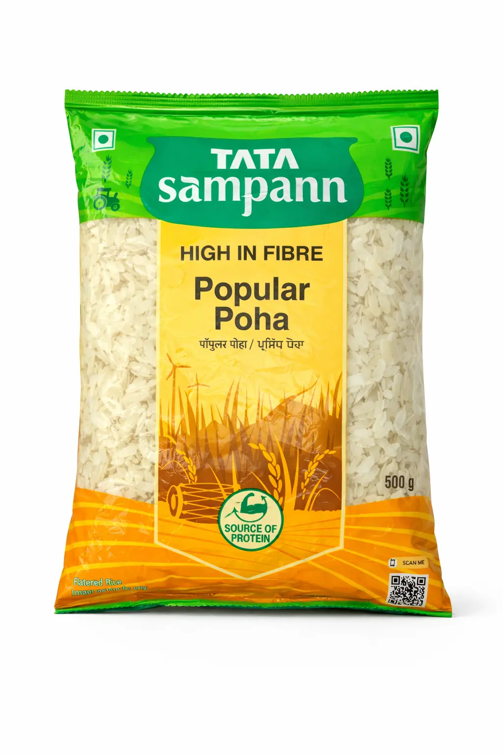 Tata Sampann Popular Poha - 500 gm