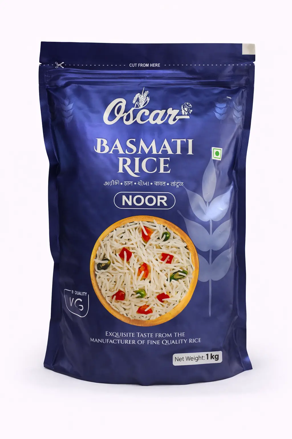 Oscar Noor Basmati Rice - 1 kg