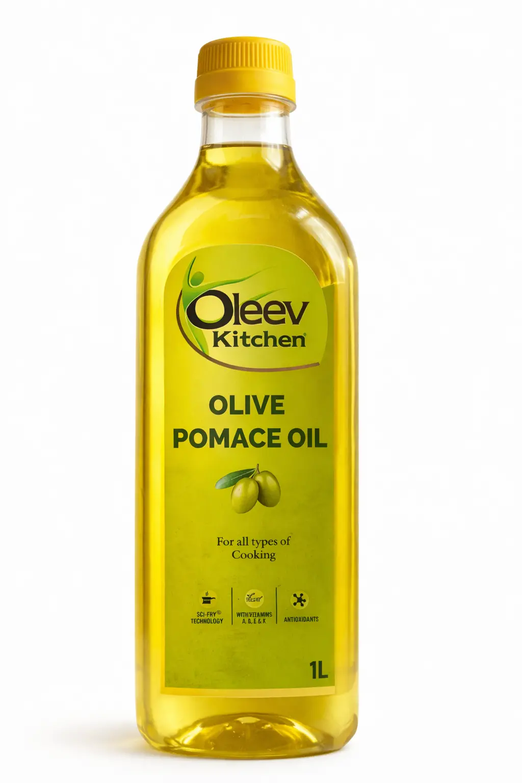 Oleev Kitchen Olive Pomace Oil 1 L