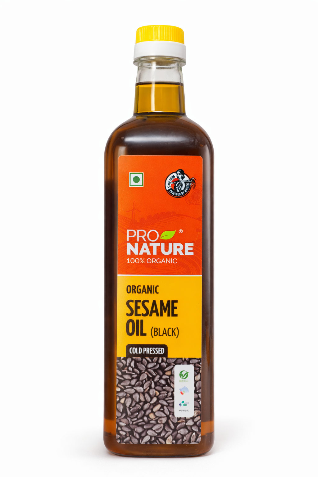 Pro Nature Organic Cold Pressed Sesame Oil (Black) 1 L