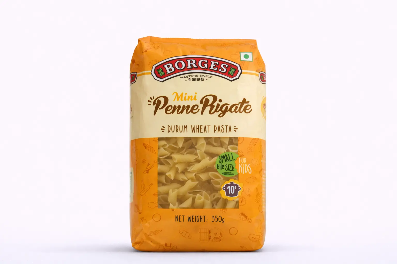 Borges Mini Penne Rigate Durum Wheat Pasta 350g