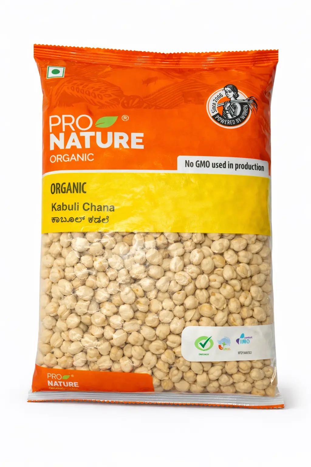 Pro Nature Organic Kabuli Chana - 1 kg