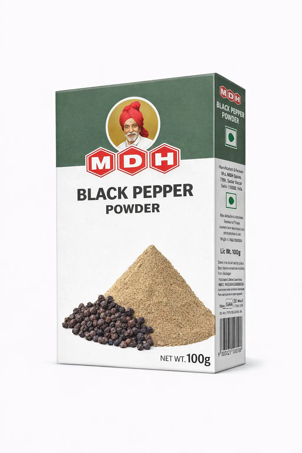 MDH Black Pepper Powder 100 gm