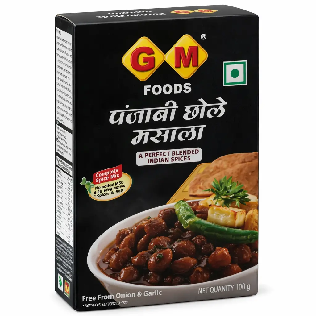 GM Foods Punjabi Chole Masala 100 gm