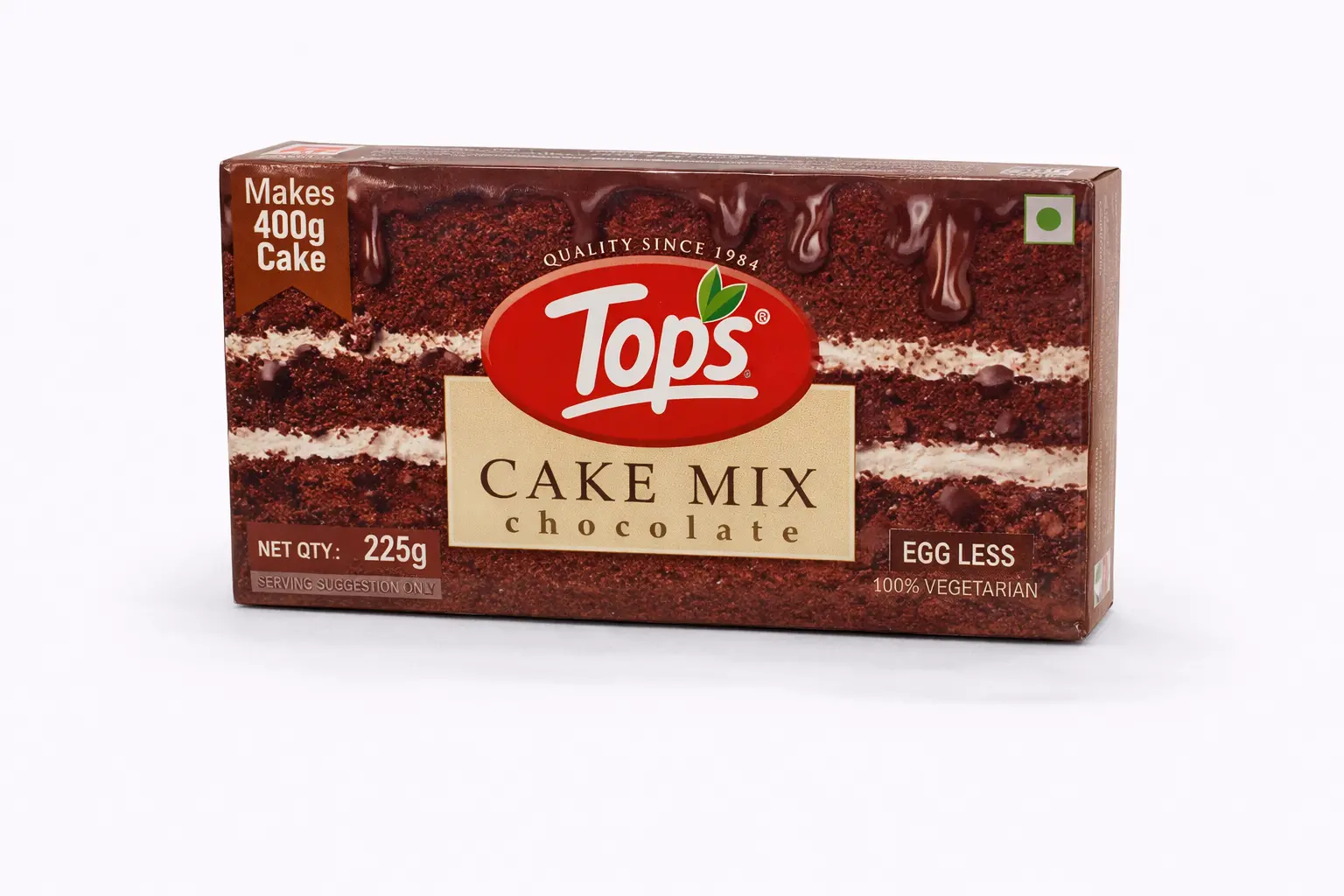 Tops Chocolate Cake Mix - 225 gm