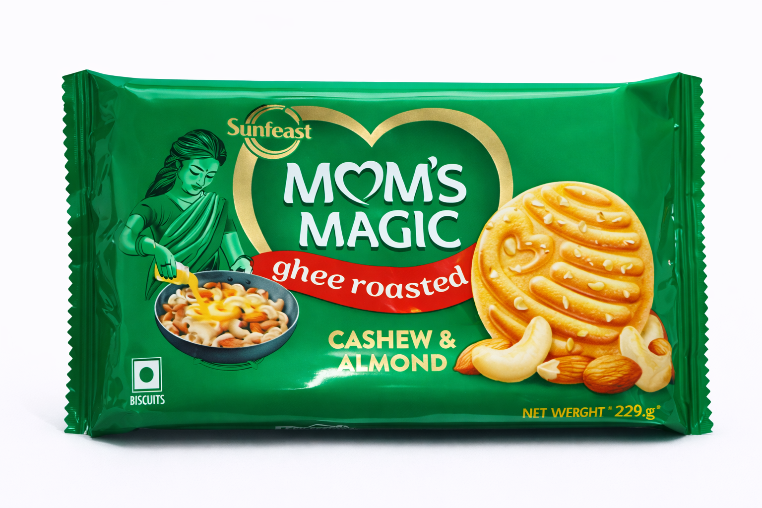 Sunfeast Mom’s Magic Cashew & Almond Biscuit (183 gm)