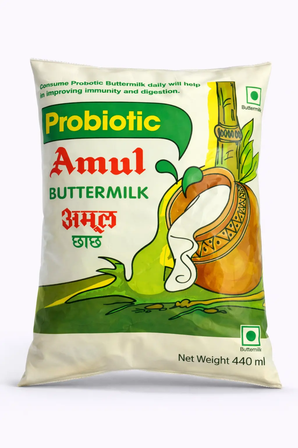 Amul Probiotic Buttermilk - 440 ml