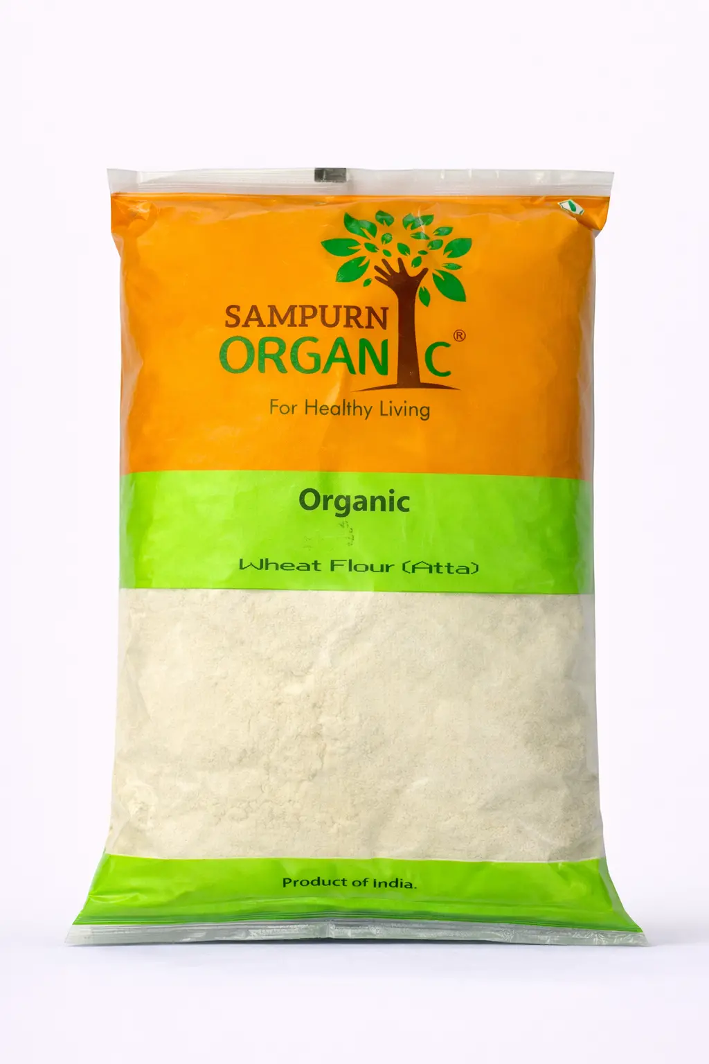 Sampurn Organic Wheat Flour (Atta) - 1 kg