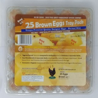 BAJAJ BROWN EGGS - 25PCS PACK