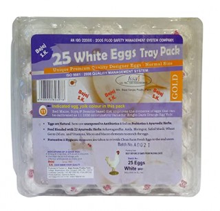 BAJAJ WHITE EGGS - 25PCS PACK