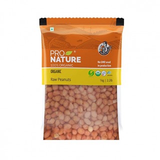 PRO NATURE ORGANIC RAW PEANUTS 1KG