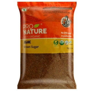 PRO NATURE ORGANIC BROWN SUGAR 1KG