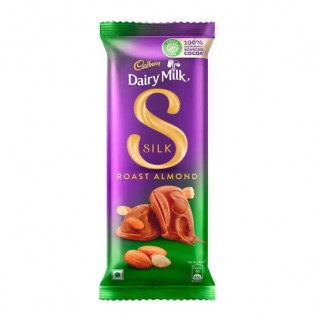 CADBURY DAIRY MILK -143 ( SILK ROAST ALMOND )