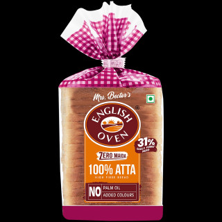 English  Oven 100% Atta Bread 400g