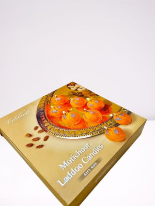 Motichoor Ladoo Candles Gift Box