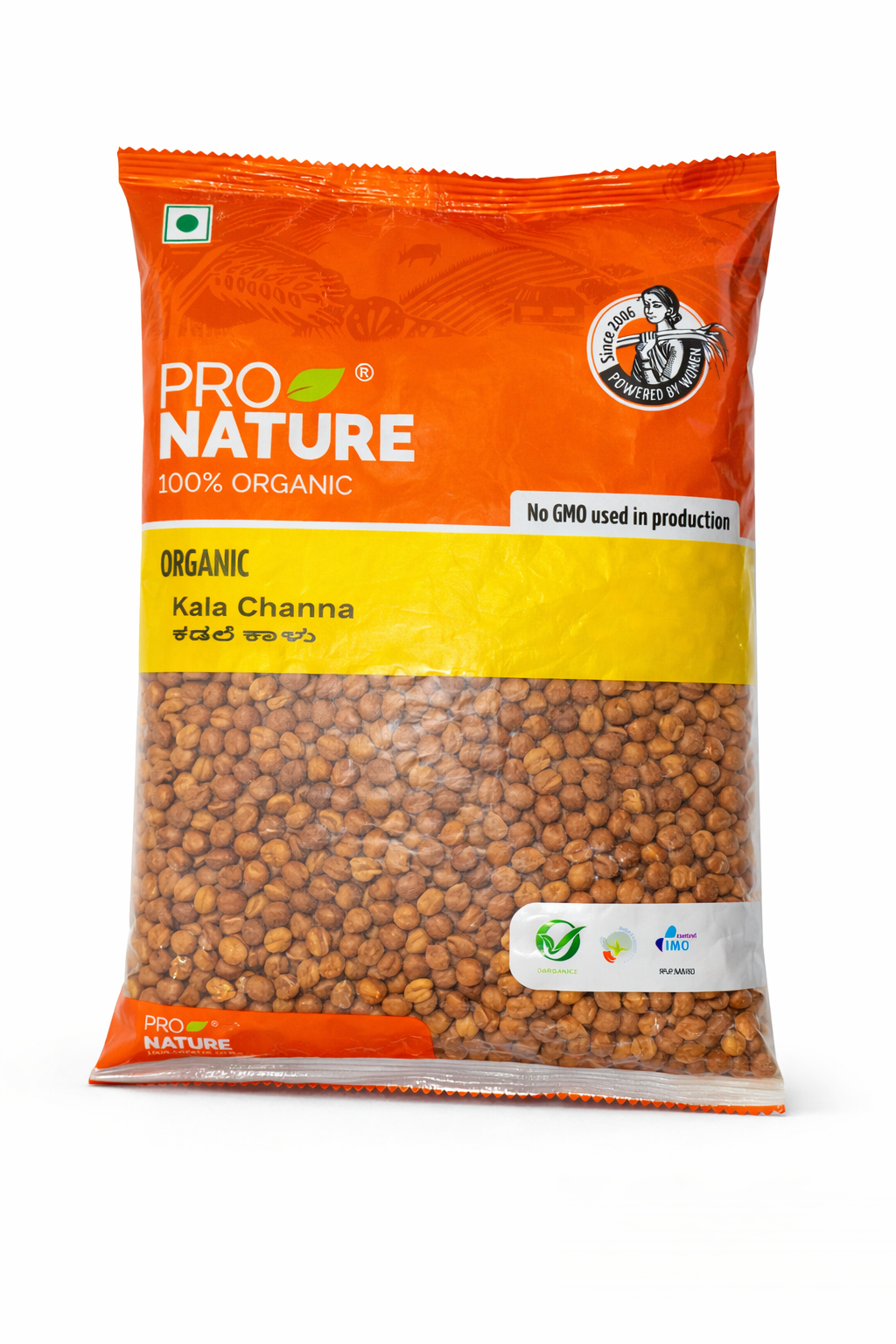 Pro Nature Organic Kala Channa - 1 kg
