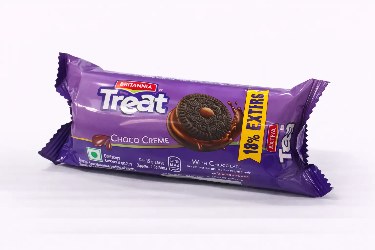 Britannia Treat Choco Creme Biscuits (Rs. 9)