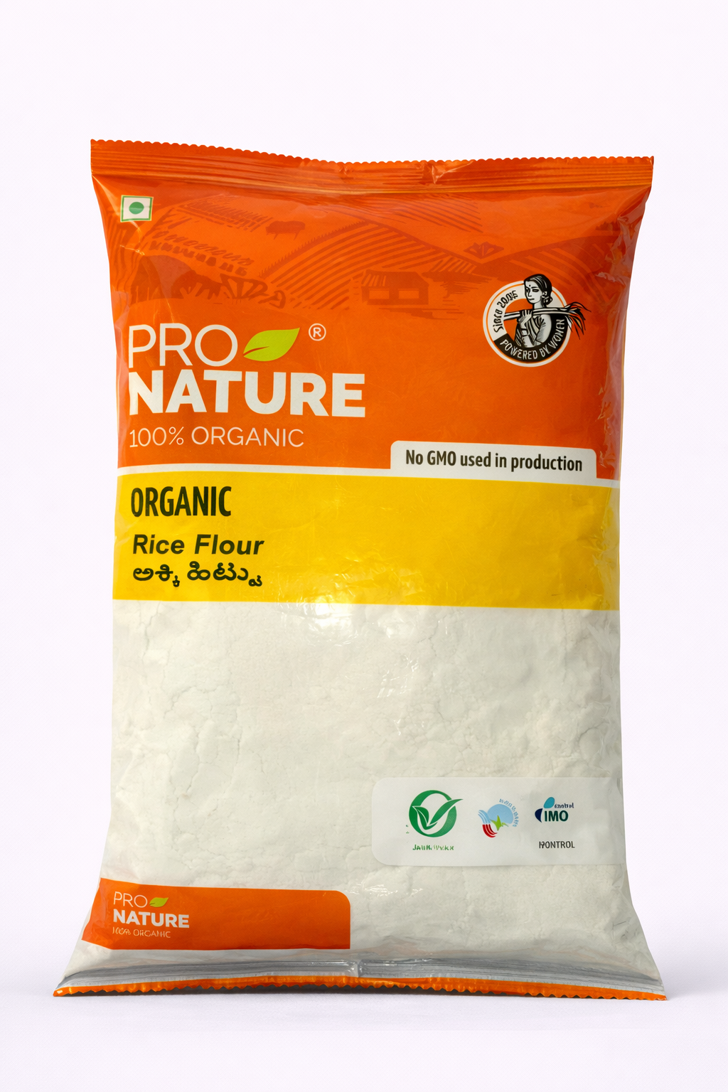 Pro Nature Organic Rice Flour - 500 gm
