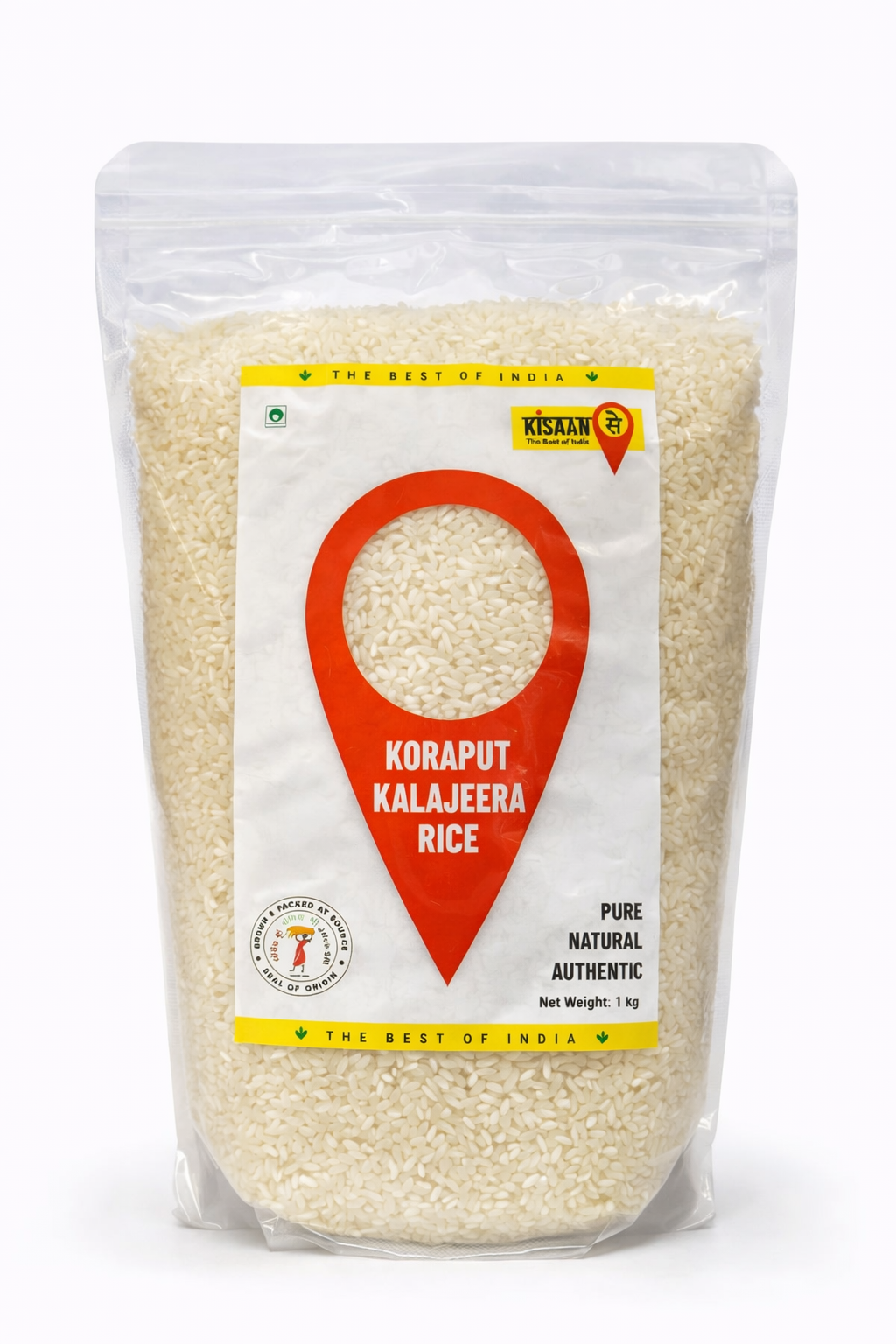 Kisaan Se Koraput Kalajeera Rice - 1 kg