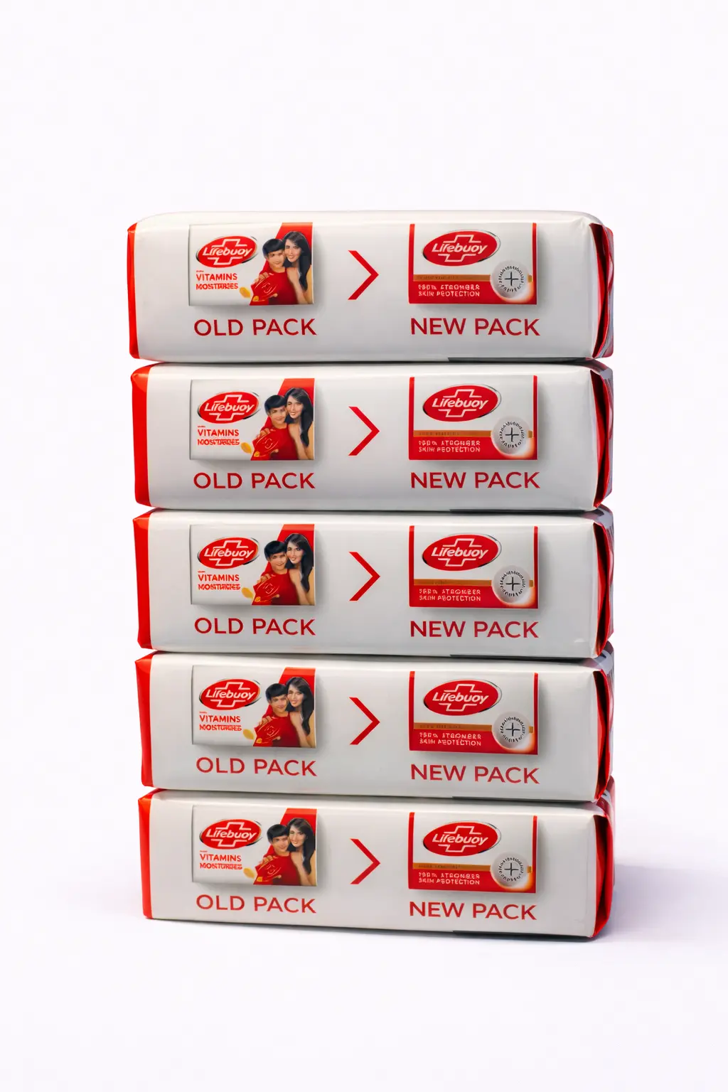 Lifebuoy Germ Protection Soap (4 + 1 FREE) - 100 gm each