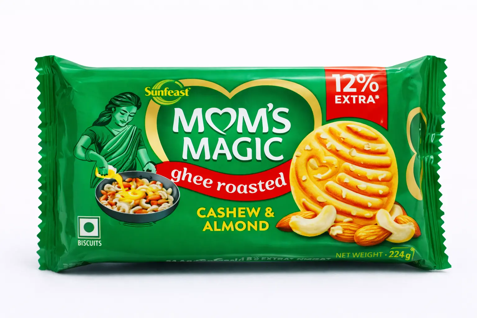 Sunfeast Mom’s Magic Cashew & Almond Biscuit (Rs. 10)
