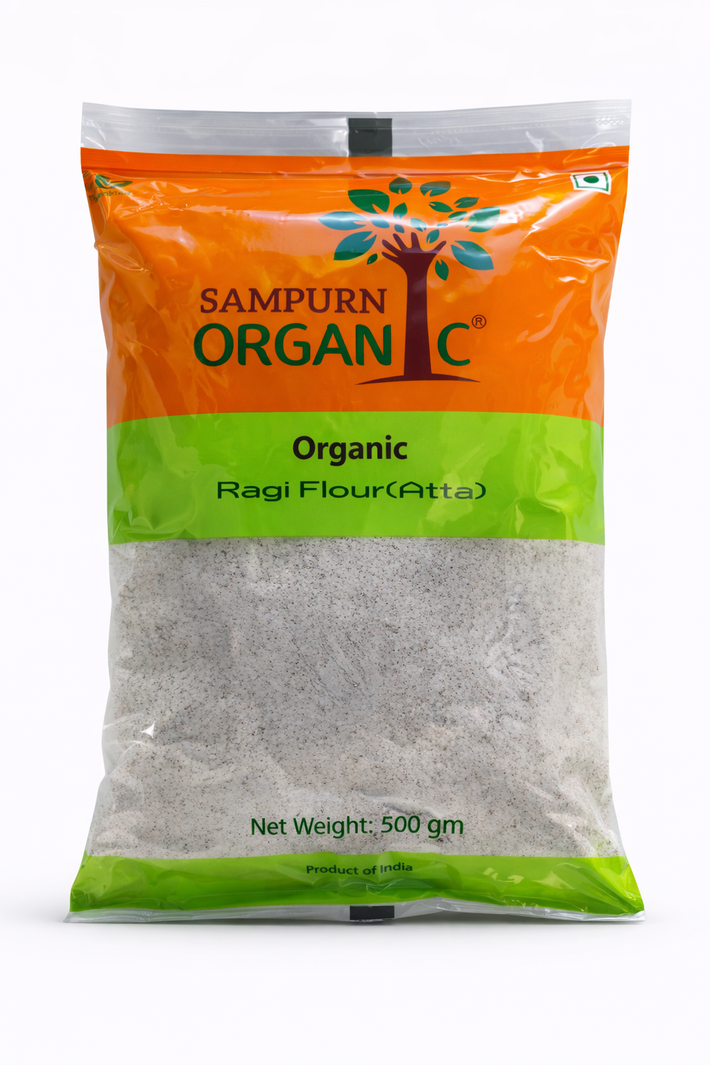 Sampurn Organic Ragi Flour (Atta) - 500 gm