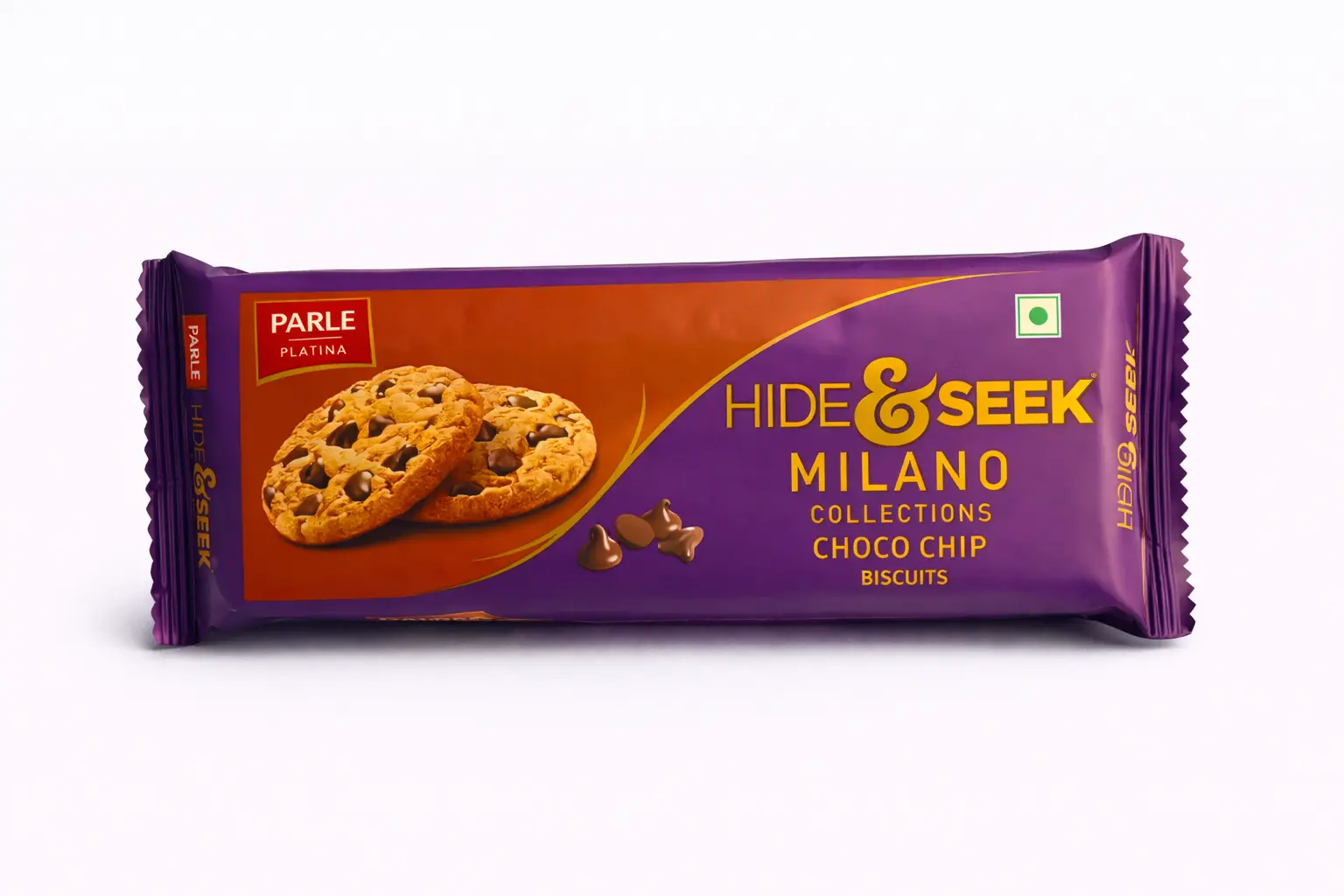 Parle Hide & Seek Milano Choco Chip Biscuits 20 gm